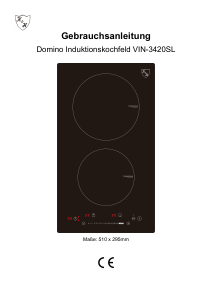 Handleiding Kitchen & Home VIN-3420SL Kookplaat