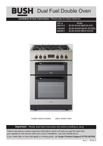 Bruksanvisning Bush BUDFD60B Spis