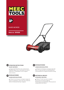 Manual Meec Tools 009-208 Lawn Mower