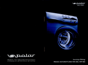 Instrukcja Polar PDN 885 Pralka
