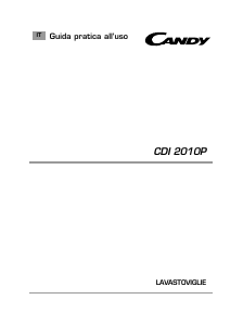 Manuale Candy CDI 2010P-02 Lavastoviglie