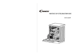 Mode d’emploi Candy CED 122/47 Lave-vaisselle