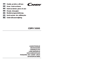 Handleiding Candy CDPX 5000 Vaatwasser