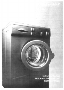 Instrukcja Polar PDT 586 Pralka