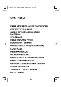 Instrukcja Polar PDT 619 Pralka