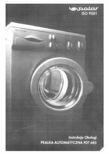 Instrukcja Polar PDT 685 Pralka