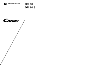Manuale Candy DFI 50 IT Lavastoviglie