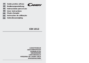 Mode d’emploi Candy CDI 1012/A-80 Lave-vaisselle