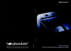 Instrukcja Polar PWA 800 Pralka