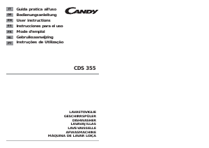 Handleiding Candy CDS 355XDUEDI Vaatwasser