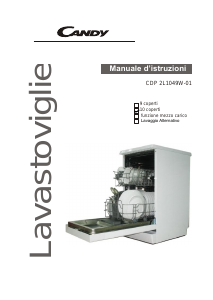 Manuale Candy CDP 2L1049W-47 Lavastoviglie