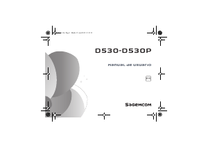 Manual de uso Sagemcom D530P Teléfono inalámbrico