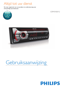 Handleiding Philips CEM3100 Autoradio