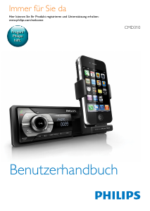 Bedienungsanleitung Philips CMD310 Autoradio