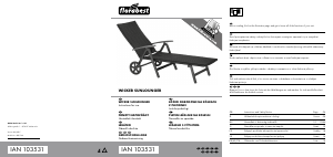 Manual Florabest IAN 103531 Garden Chair