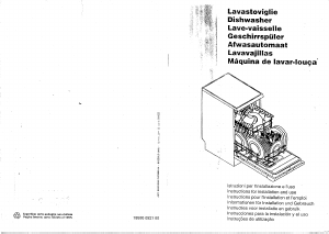 Manuale Candy DFI 45 UK Lavastoviglie