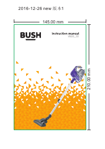 Manual Bush V8211_03 Vacuum Cleaner