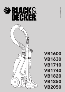 Manual Black and Decker VB2050 Vacuum Cleaner