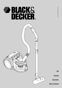 Manual Black and Decker VO1700A Vacuum Cleaner
