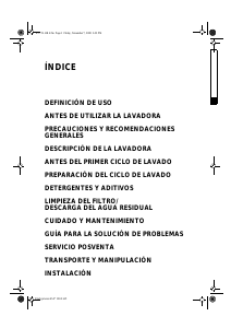 Manual de uso Whirlpool AWE 6510 Lavadora