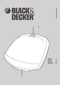 Εγχειρίδιο Black and Decker TS75 Φρυγανιέρα