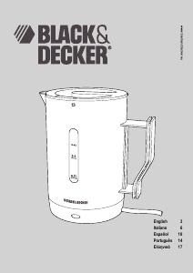 Manual Black and Decker DC55 Kettle