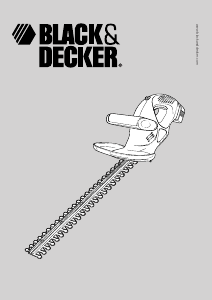 Handleiding Black and Decker GTC610P Heggenschaar