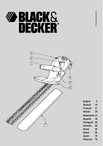 Käyttöohje Black and Decker GTC610L Pensasleikkuri