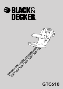 Handleiding Black and Decker GTC610 Heggenschaar