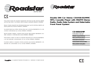 Mode d’emploi Roadstar CD-900USMP Autoradio
