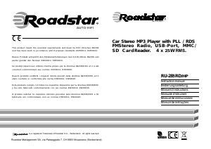 Mode d’emploi Roadstar RU-28RD/HP Autoradio