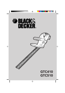 Brugsanvisning Black and Decker GTC410 Hækkeklipper