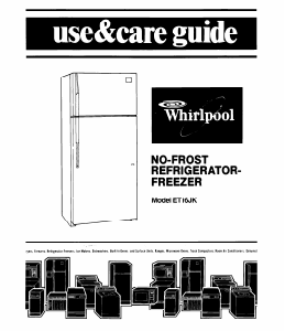 Handleiding Whirlpool ET16JK1MWL1 Koel-vries combinatie