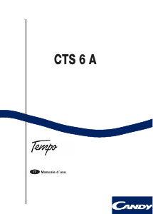 Manuale Candy CTS 6 A Lavatrice