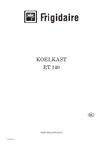 Handleiding Frigidaire RT 140 Koelkast