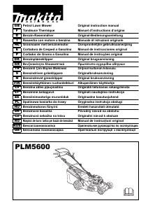 Manual Makita PLM5600 Lawn Mower