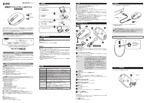 説明書 サンワ 400-MA109BK マウス