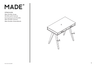Посібник MADE Stroller Письмовий стіл