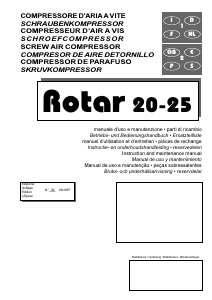 Manuale Fini Rotar 20 Compressore