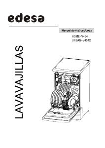 Manual de uso Edesa HOME-V454 Lavavajillas