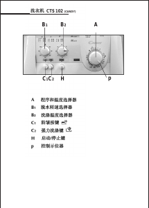 说明书 金鼎 CTS 102-SY04 洗衣机