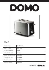 Manual Domo DO972T Toaster