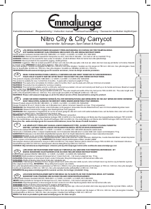 Handleiding Emmaljunga Nitro Kinderwagen