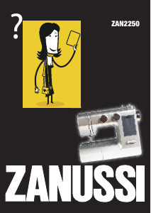 Handleiding Zanussi ZAN2250 Naaimachine
