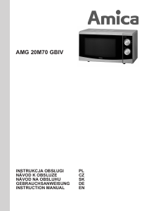 Handleiding Amica AMG20M70GBIV Magnetron