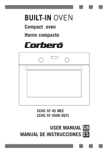 Handleiding Corberó CCHCSF4506DGTL Oven