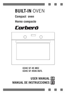 Manual de uso Corberó CCHCSF45MEC Horno