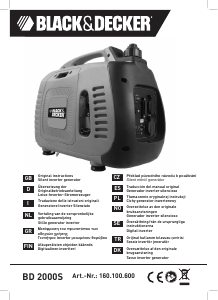 Handleiding Black and Decker BD 2000S Generator