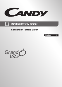 Handleiding Candy GVC D101BBC-80 Wasdroger