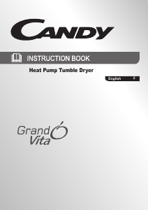 Handleiding Candy GVH D913A2-80 Wasdroger